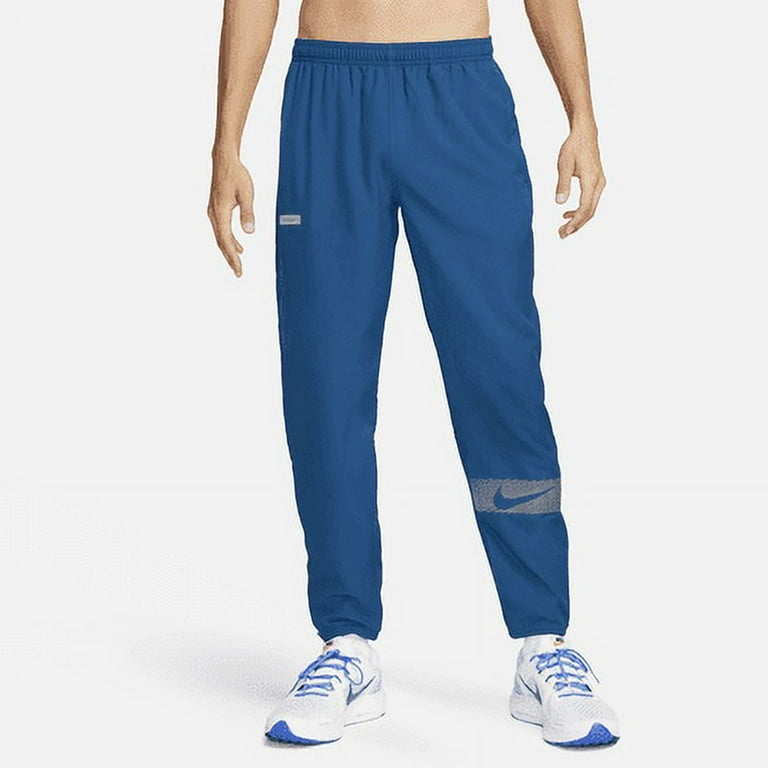 Nike Challenger Flash Men s Dri FIT Woven Running Pants Color Court Blue Size L Walmart