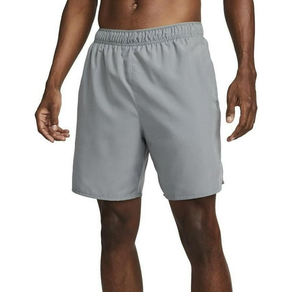 Men's Nike Dri-FIT Challenger 7-in. Brief-Lined Running Shorts Color: Smoke Grey Size: XL