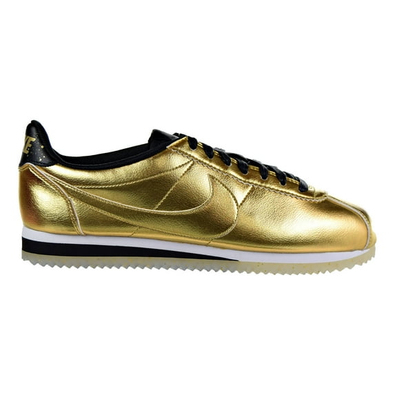 Nike Classic Cortez Leather SE Women's Shoes Metallic Gold/Metallic Gold 902854-700