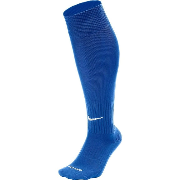 Nike Classic Cushioned Knee High Soccer Socks (Men's), Game Royal, Large