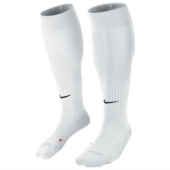 Nike Classic II Men's White & Black Cushion Over The Calf Football Socks Medium