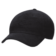 Nike Club Cap Unstructured Corduroy Cap Color Black/Black Size M/L