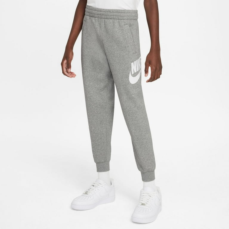 Boys grey nike joggers sales