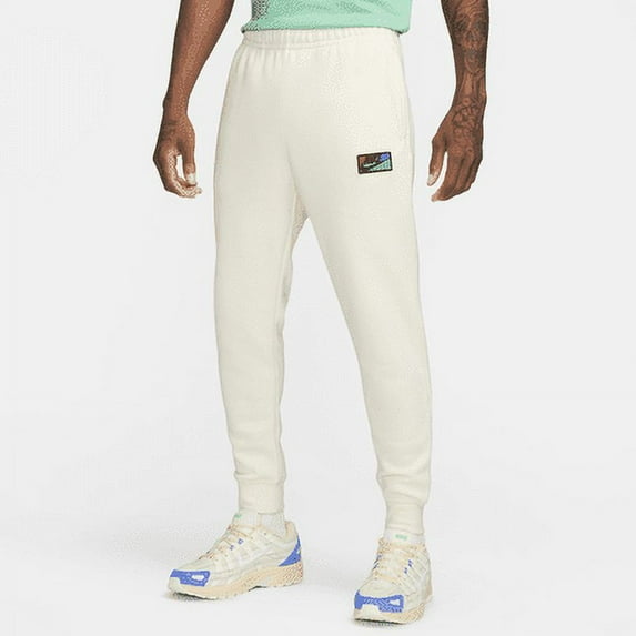 Nike Club Fleece Men's Fleece Pants Color: Coconut Milk/Coconut Milk Size: M