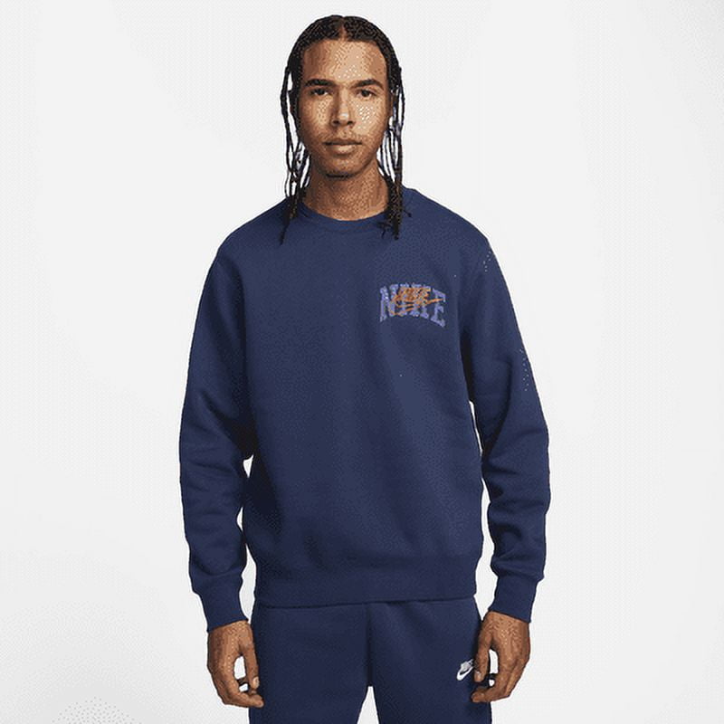 nike jumper navy blue
