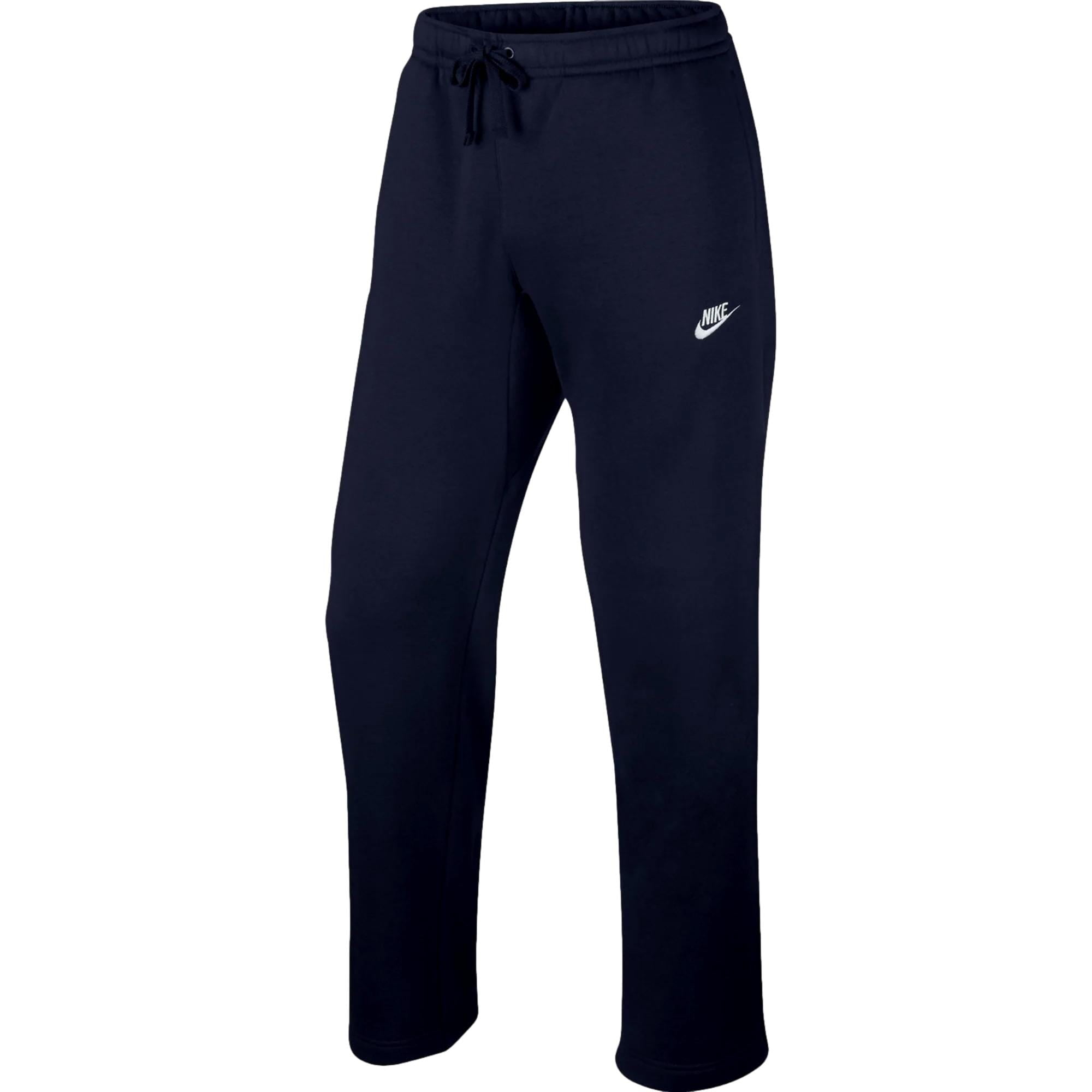 Nike Club Fleece Open Hem Men's Sweatpants Blue/White 804395-451