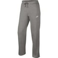 thumbnail image 1 of Nike Club Fleece Open Hem Men's Sweatpants Grey/White 804395-063, 1 of 2