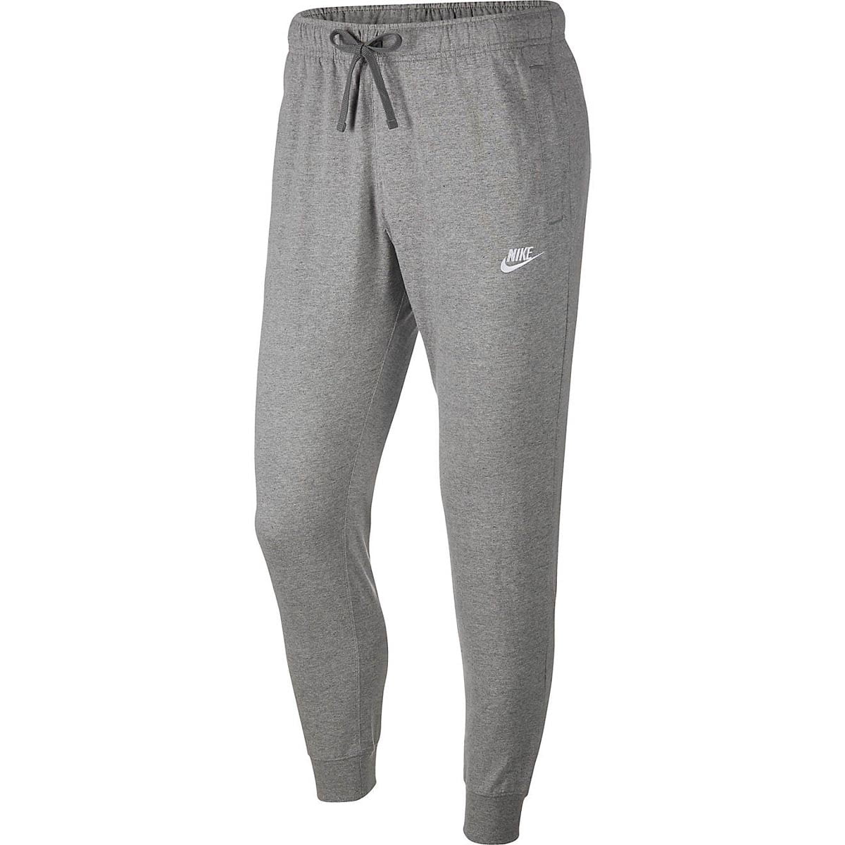 Nike Club Jersey Joggers Gray White Large