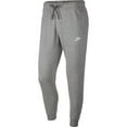 thumbnail image 1 of Nike Club Jersey Joggers Gray | White Large, 1 of 3