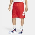 thumbnail image 1 of Nike Club Men's Woven Shorts Color: University Red/White Size: XS, 1 of 1
