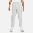 thumbnail image 1 of Nike Club Men's Woven Tapered Leg Pants Color: Light Smoke Grey/White Size: M, 1 of 4