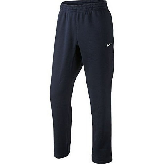 Nike Club Swoosh Men's Fleece Sweatpants Pants Classic Fit, 4XL - navy/white