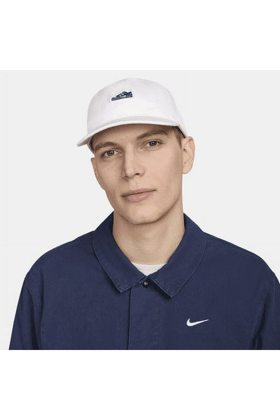 Club Unstructured Dunk Patch Cap Color: White Size: M/L