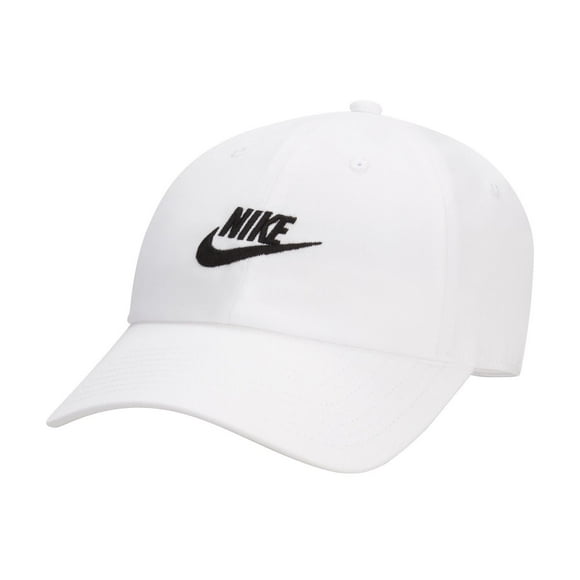 Men's Nike Club Unstructured Futura Wash Hat Color: White Size: N/A
