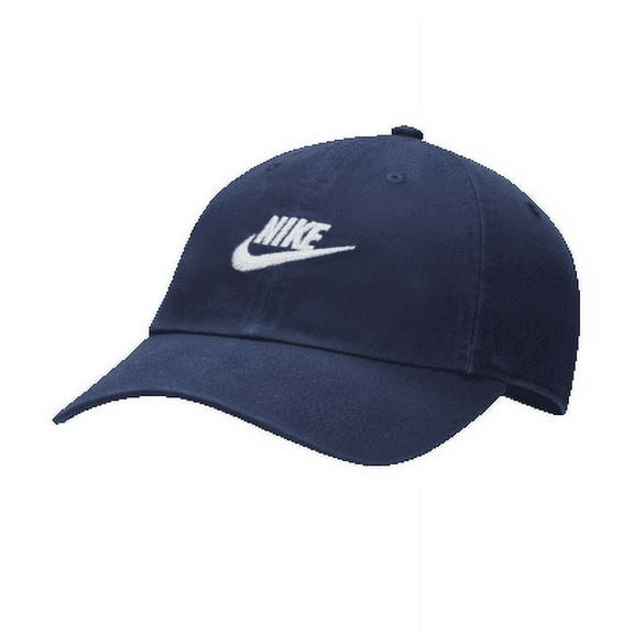 Nike Club Unstructured Futura Wash Cap (US, Alpha, Large, X-Large, Midnight Navy)