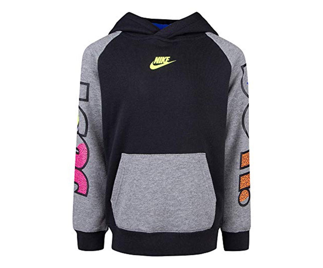 nike sportswear colorblocked fleece sweatshirt