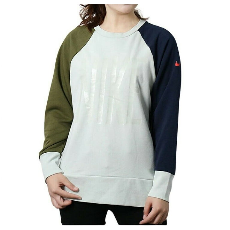 Women's nike colorblock sweatshirt discount