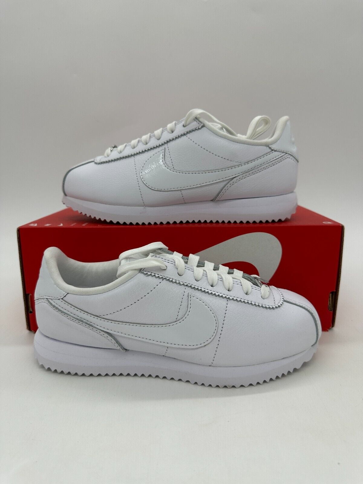Nike Cortez 23 Premium Women's Size Triple White Athletic