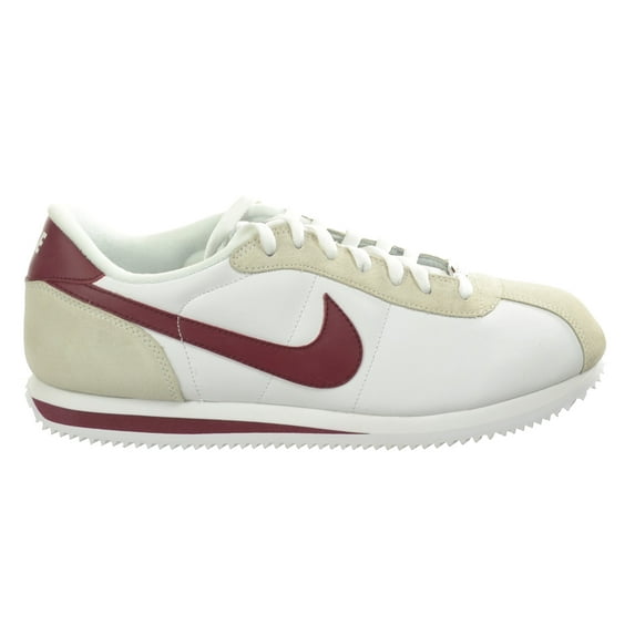 Nike Cortez Basic Leather '06 Mens' Walking Shoes White/Team Red 316418-109 (11.5 D(M) US)