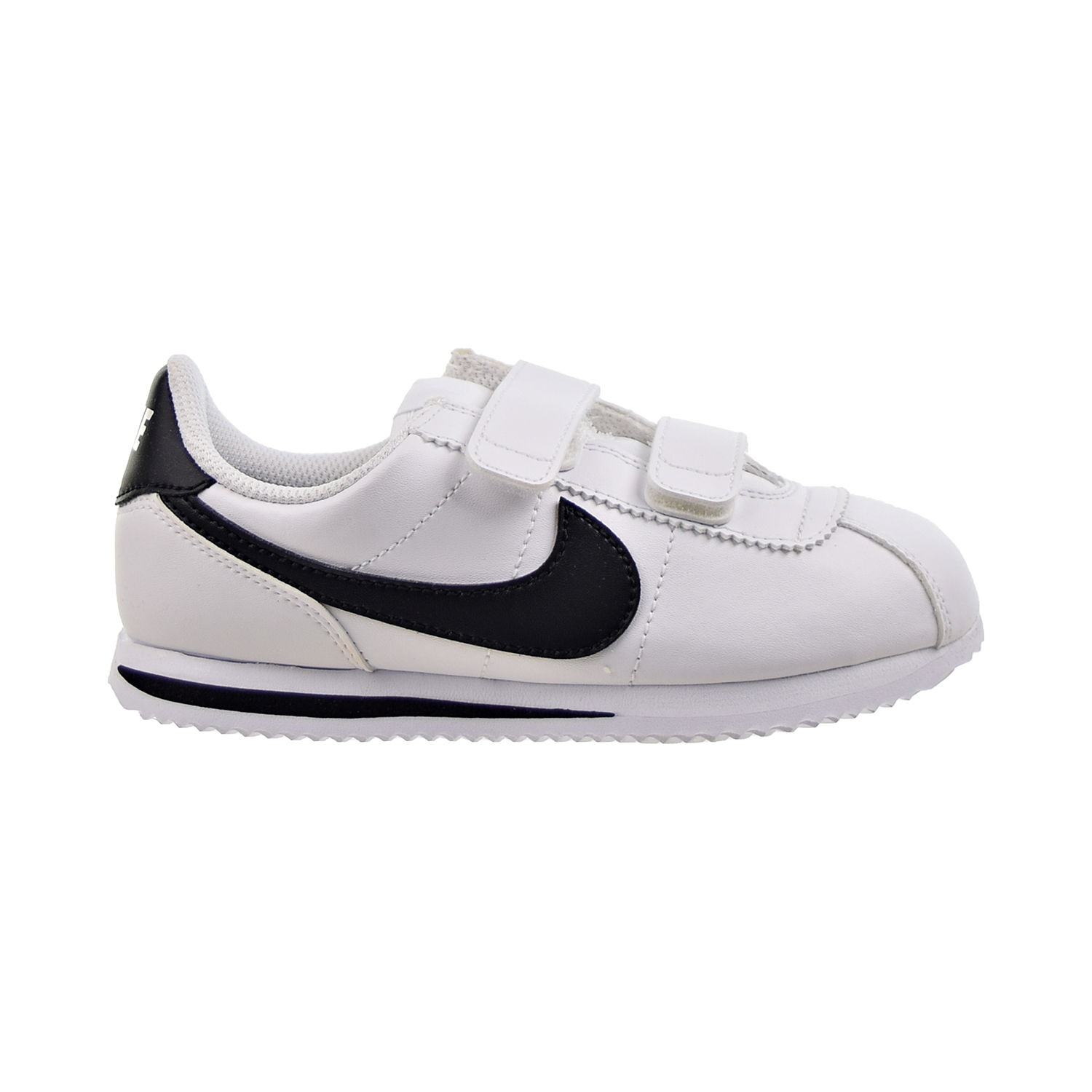 Nike Cortez Basic Sl Ps Boys Girls Style 904767 102 Size 1.5 White Black Walmart