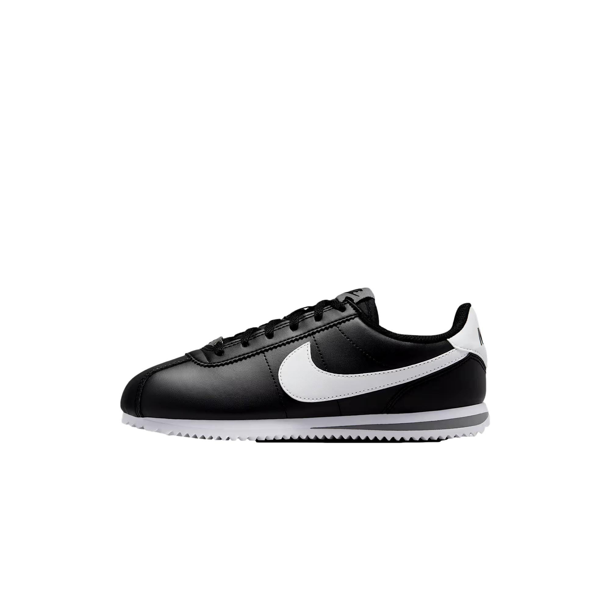 Big Kid's Nike Cortez Black/White-Cool Grey (DM0950 001) - 6.5