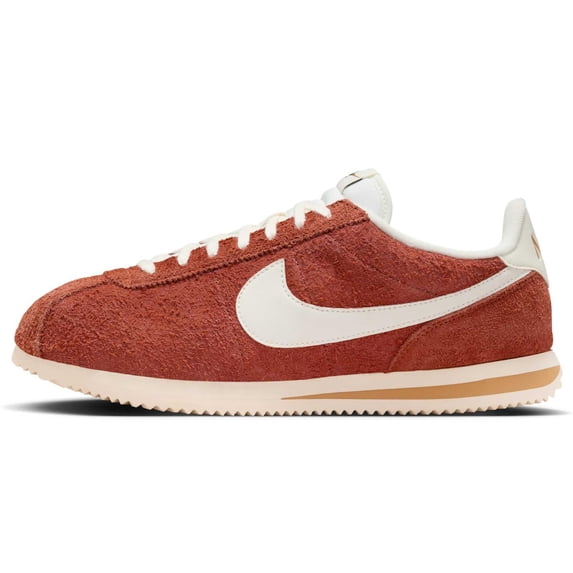 Nike Cortez SE Suede Men's Shoes, Dark Russet/Flax/Muslin/Sail, 10.5