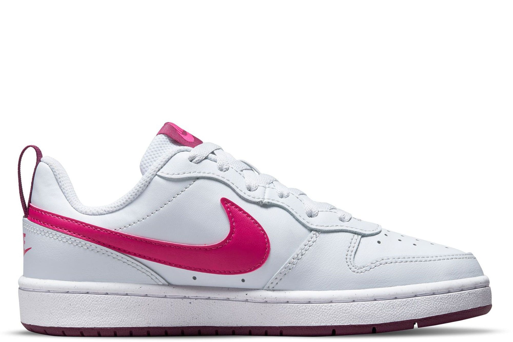 Nike Court Borough Low 2 GS Girls Shoes Size 7, Color Pure Platinum