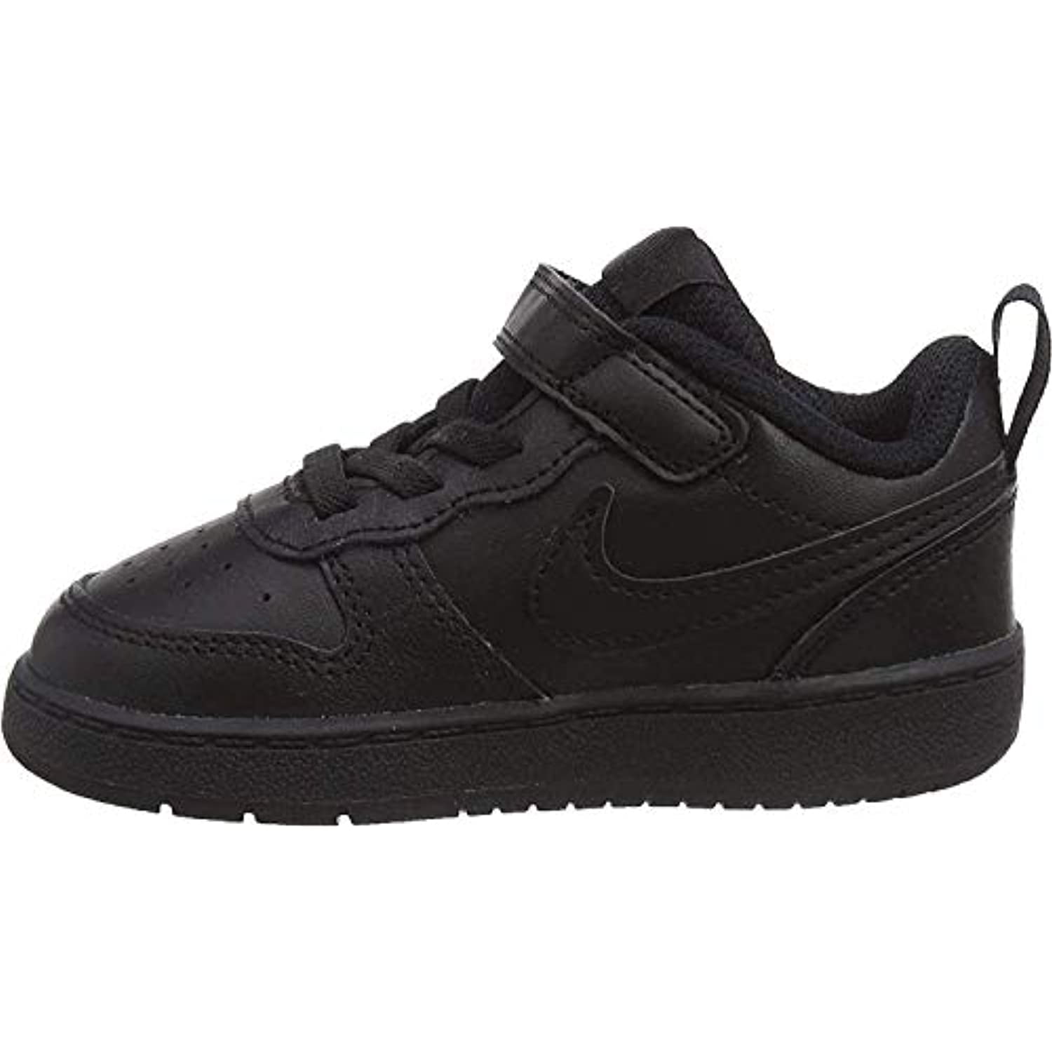 Nike Court Borough Low 2 (TDV) Toddler Bq5453-001 Size 9 Black/Black/Black