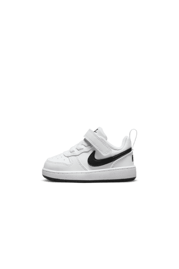 Nike Court Borough Low Recraft Baby/Toddler Shoes Color: White/Black Size: 7C