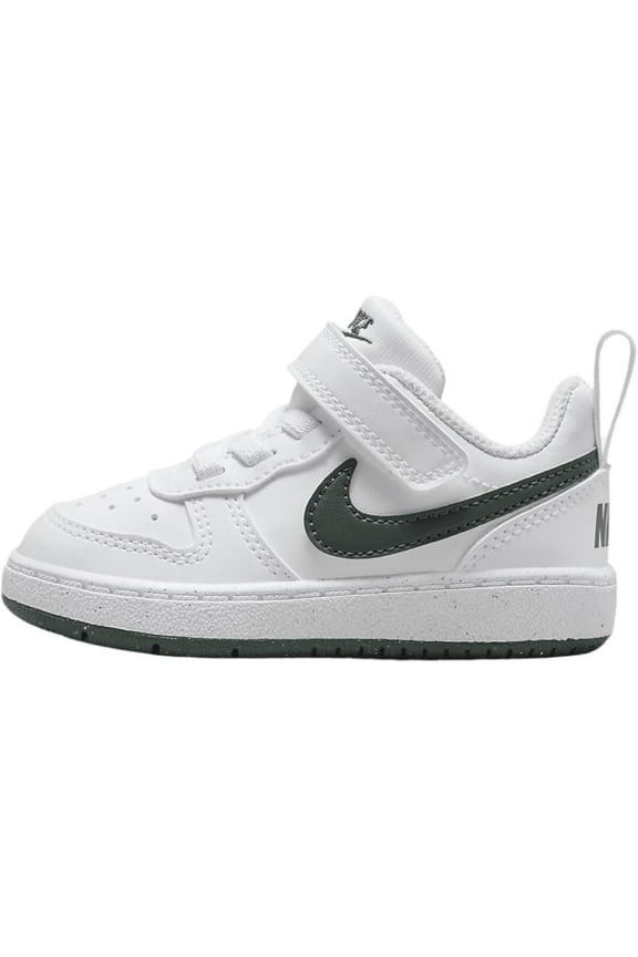 Court Borough Low Recraft Baby/Toddler Shoes (DV5458-122, White/Vintage Green)