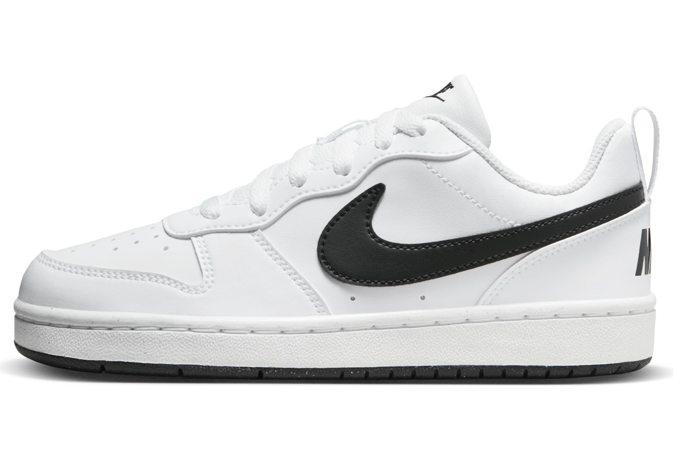 Nike Court Borough Low Recraft (Big Kid) White/Black 5 Big Kid M