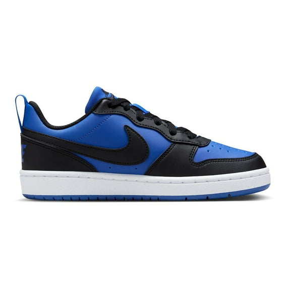 Nike Court Borough Low Recraft Big Kids' Shoes Color: Royal Black Size: 5