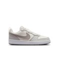 thumbnail image 1 of Nike Court Borough Low Recraft Big Kids' Shoes Color: Sail Gray Size: 5, 1 of 4