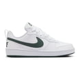 thumbnail image 1 of Nike Court Borough Low Recraft Big Kids' Shoes Color: White Vintage Green Size: 5, 1 of 4