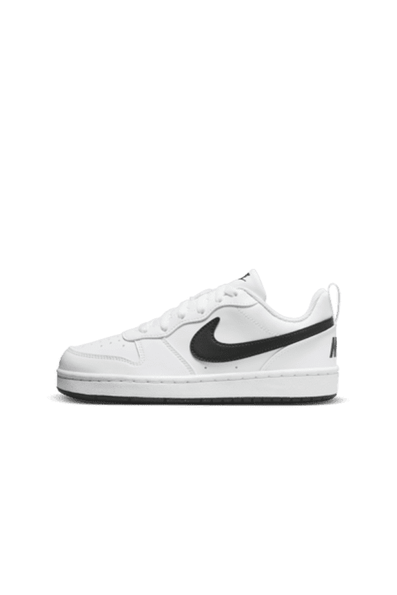 Court Borough Low Recraft Big Kids' Shoes Color: White/White/White Size: 3.5Y