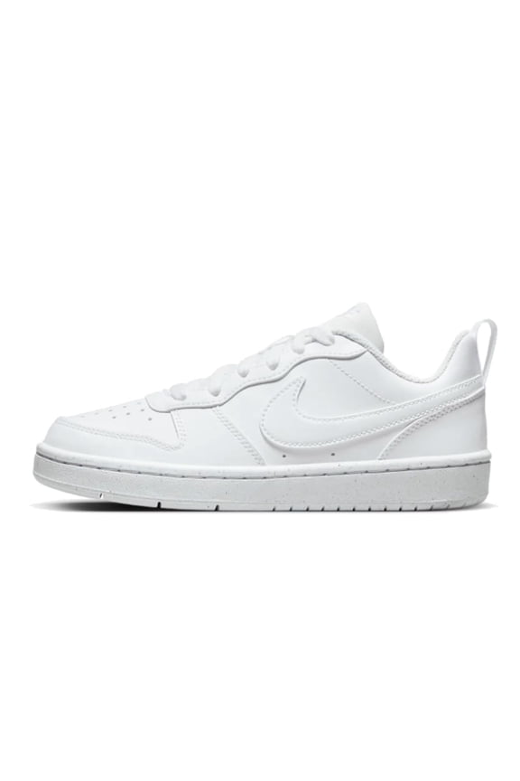 Court Borough Low Recraft Boys DV5456-106 (White/White-White), Size 5