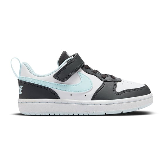 Nike Court Borough Low Recraft Little Kids' Shoes Color: Anthracite Glacier Size: 11