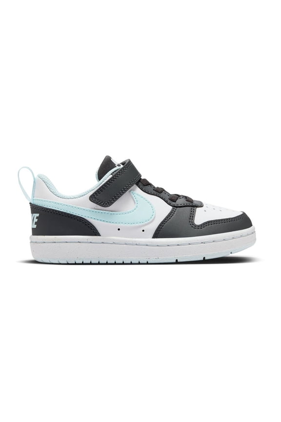 Court Borough Low Recraft Little Kids' Shoes Color: Anthracite Glacier Size: 12