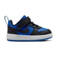 thumbnail image 1 of Nike Court Borough Low Recraft Toddler Kids' Shoes Color: Royal Black Size: 10 T, 1 of 4