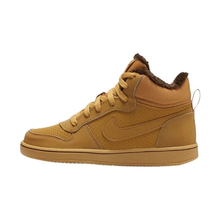 Nike Court Borough Mid Winter Haystack/Haystack AA3458-700 Grade-School Size 7Y Medium