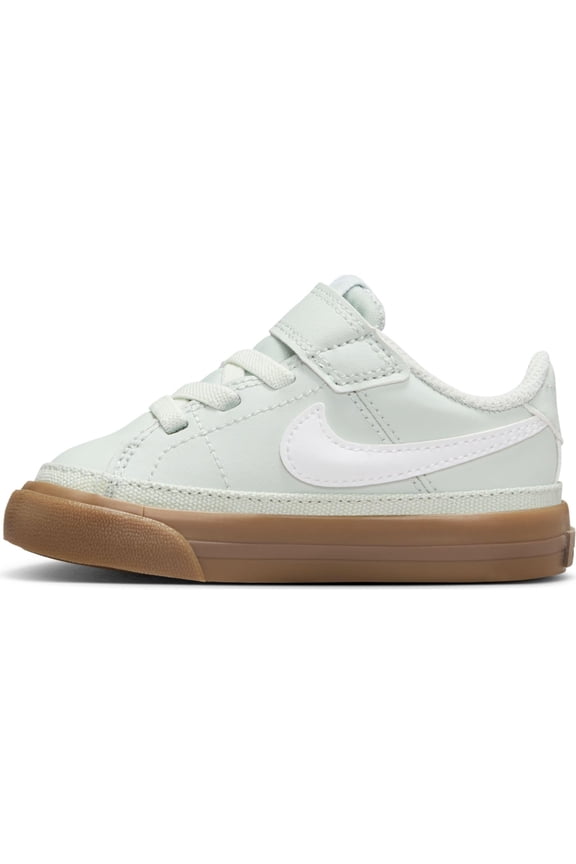 Unisex Kids Court Legacy (Infant/Toddler), Light Silver/White/Gum Dark Brown, 6 Medium