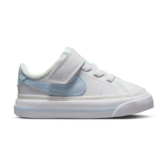 Nike Court Legacy Baby/Toddler Shoes Color: White Blue Tint Sail Size: 10 T