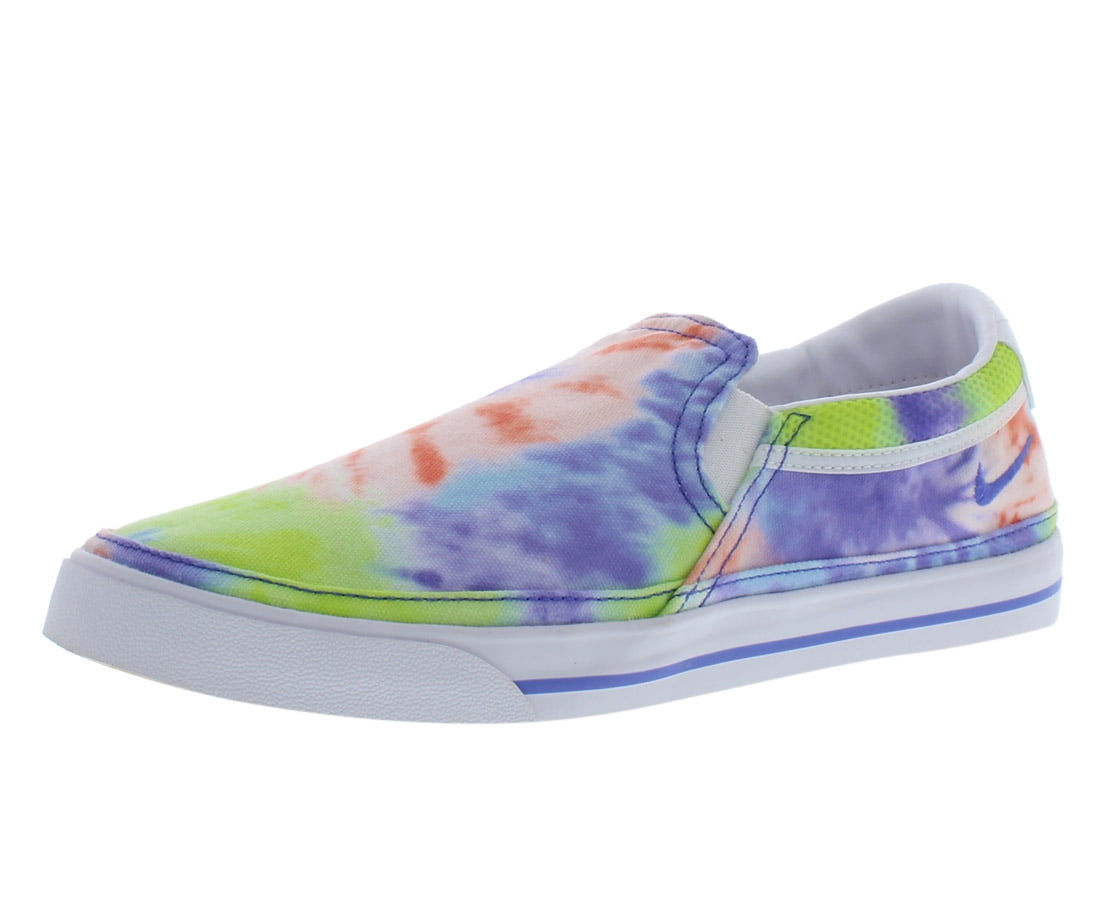 Nike Court Legacy Slp Pt Womens Shoes Size 7.5, Color: Green Tie Dye