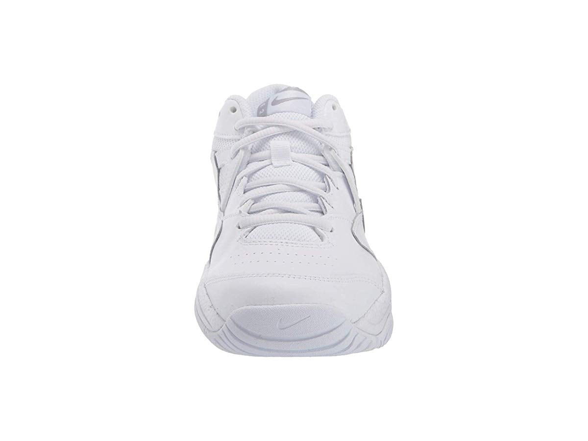 Womens Court Lite 2 Tennis Shoe White/Metallic Silver-white 6.5