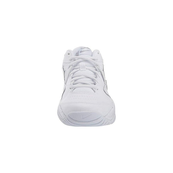 Nike Womens Court Lite 2 Tennis Shoe White/Metallic Silver-white 6.5