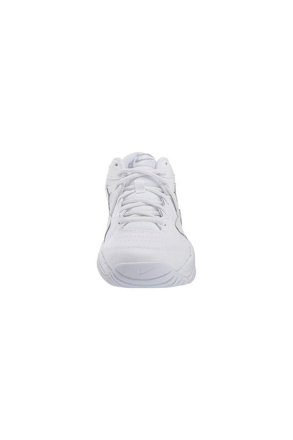 Womens Court Lite 2 Tennis Shoe White/Metallic Silver-white 6.5