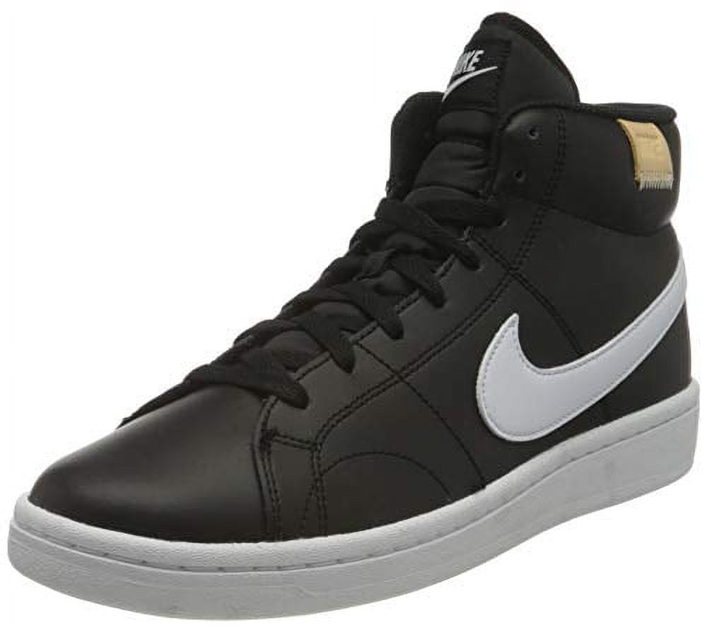 Nike Court Royale 2 Mid CQ9179-001 Men's Black/White Running Sneaker Shoes LB620 (8)