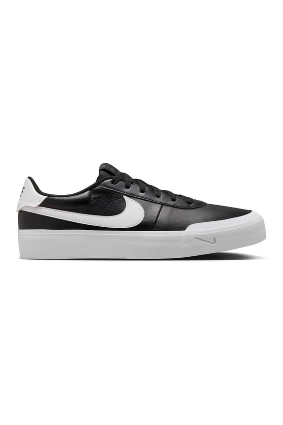 Court Shot Men's Shoes Color: Black White Size: 11