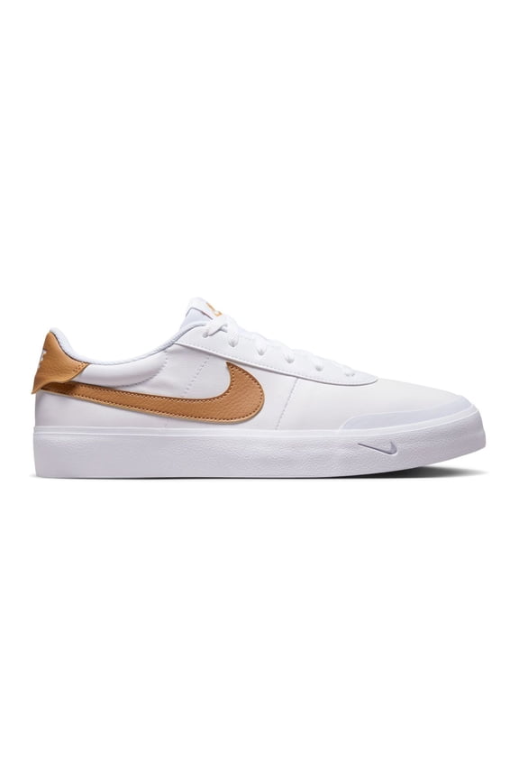 Court Shot Men's Shoes Color: White Flax Size: 12