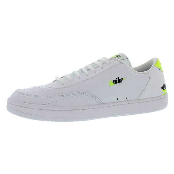 Nike Court Vintage Prem Mens Shoes Size 13, Color: White/Volt/Black
